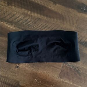 Black Strapless Bandeau bralette Smoothez